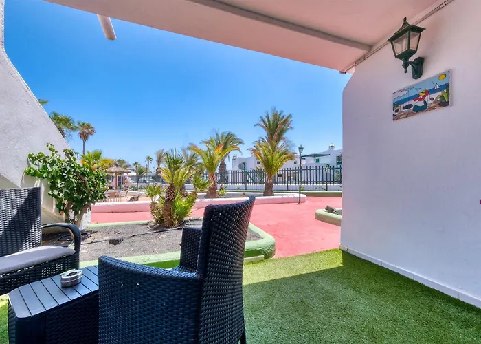 بيت للعطل La Vela Azul - Pool & Tennis - Free Ac & Good Wifi - By Lanzarote